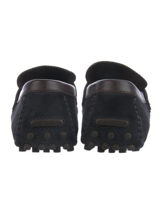 Louis Vuitton Suede Leather Trim Embellishment Drivers