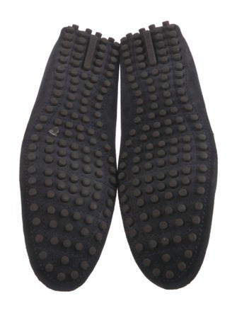 Louis Vuitton Suede Leather Trim Embellishment Drivers