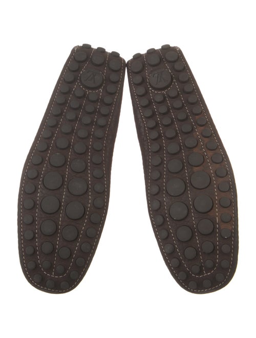 Louis Vuitton Suede Whipstitch Trim Drivers
