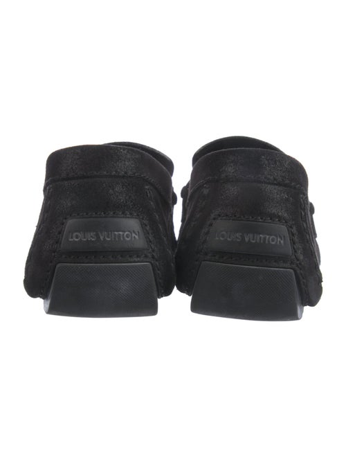Louis Vuitton Suede Glitter Accents Drivers