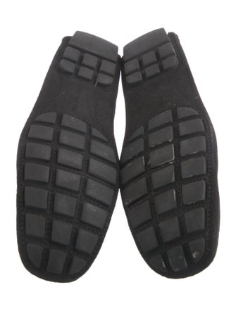 Louis Vuitton Suede Glitter Accents Drivers