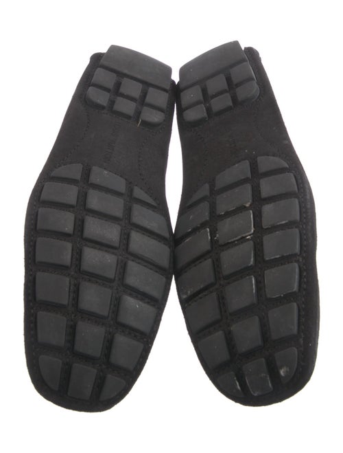 Louis Vuitton Suede Glitter Accents Drivers