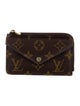Louis Vuitton LV Monogram Coated Canvas Card Holder Recto Verso