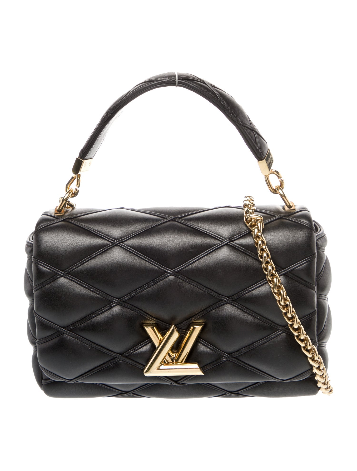 Louis Vuitton Leather Malletage GO-14 MM