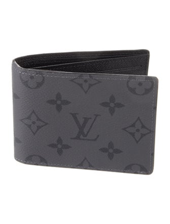 Louis Vuitton Monogram Eclipse Coated Canvas Bifold Wallet