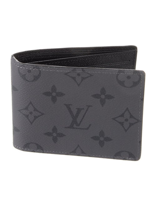 Louis Vuitton Monogram Eclipse Coated Canvas Bifold Wallet