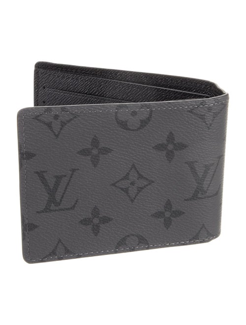 Louis Vuitton Monogram Eclipse Coated Canvas Bifold Wallet
