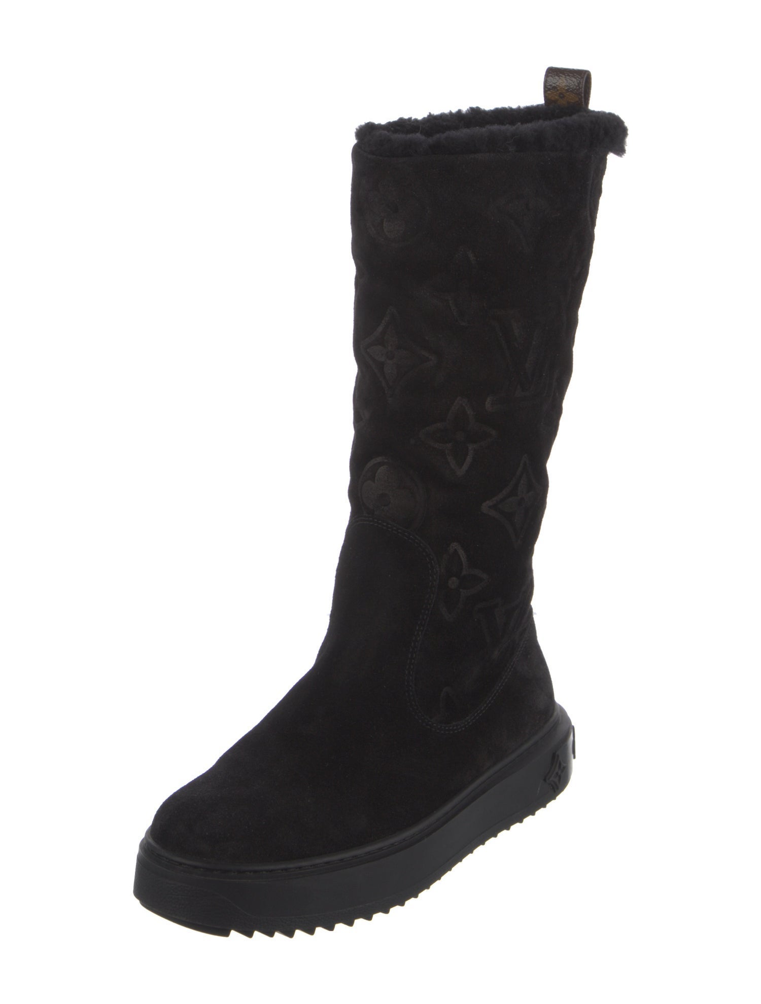 Louis Vuitton LV Monogram Suede Boots