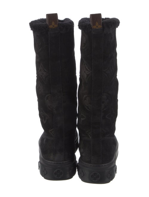 Louis Vuitton LV Monogram Suede Boots