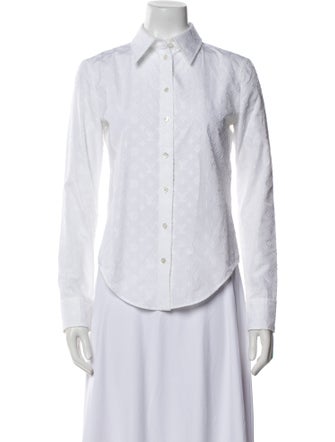 Louis Vuitton 2019 Long Sleeve Button-Up Top