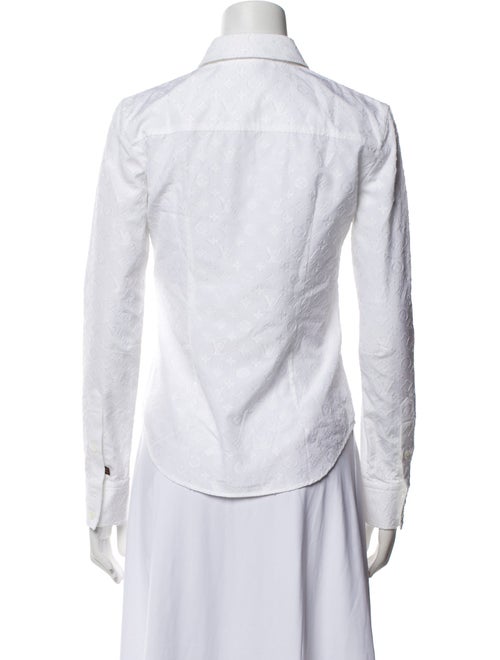 Louis Vuitton 2019 Long Sleeve Button-Up Top