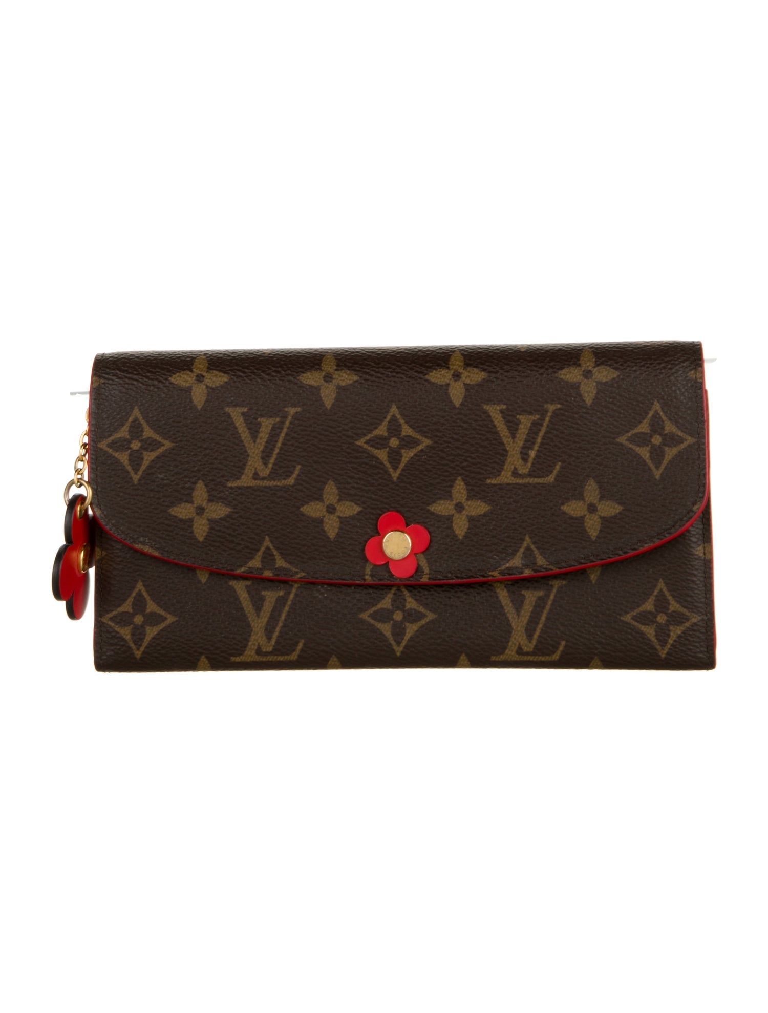 Louis Vuitton 2019 Monogram Pattern Emilie Wallet