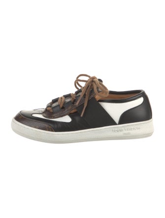 Louis Vuitton Monogram Pattern Leather Sneakers