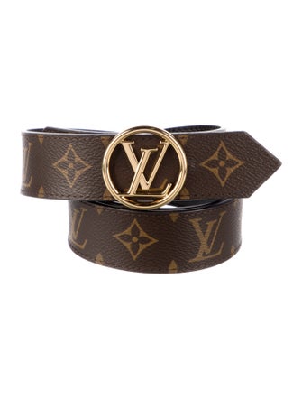 Louis Vuitton 2020 Epi LV Circle Reversible Belt