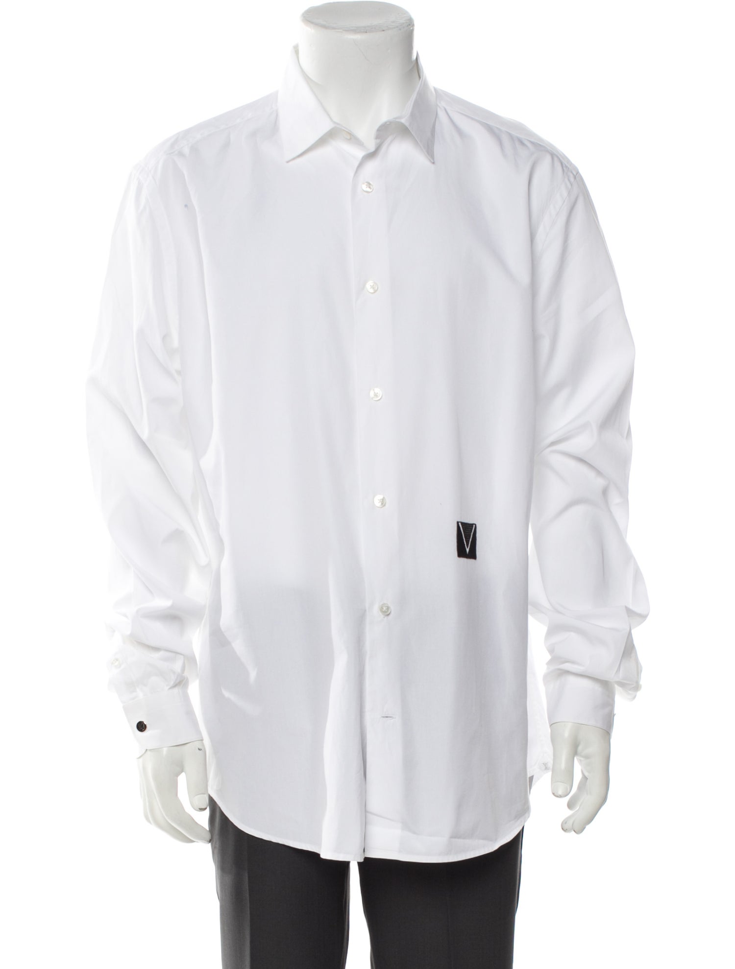 Louis Vuitton 2015 LV Monogram Dress Shirt