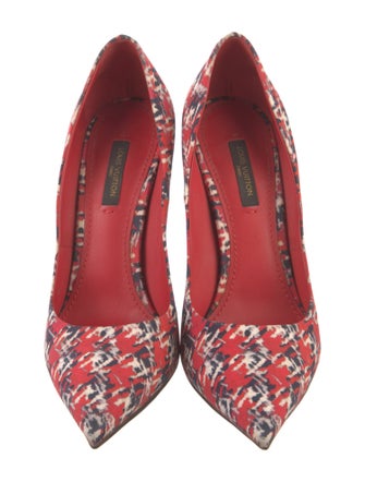 Louis Vuitton Printed Pumps