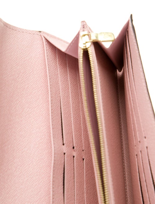 Louis Vuitton LV Monogram Coated Canvas Sarah Wallet