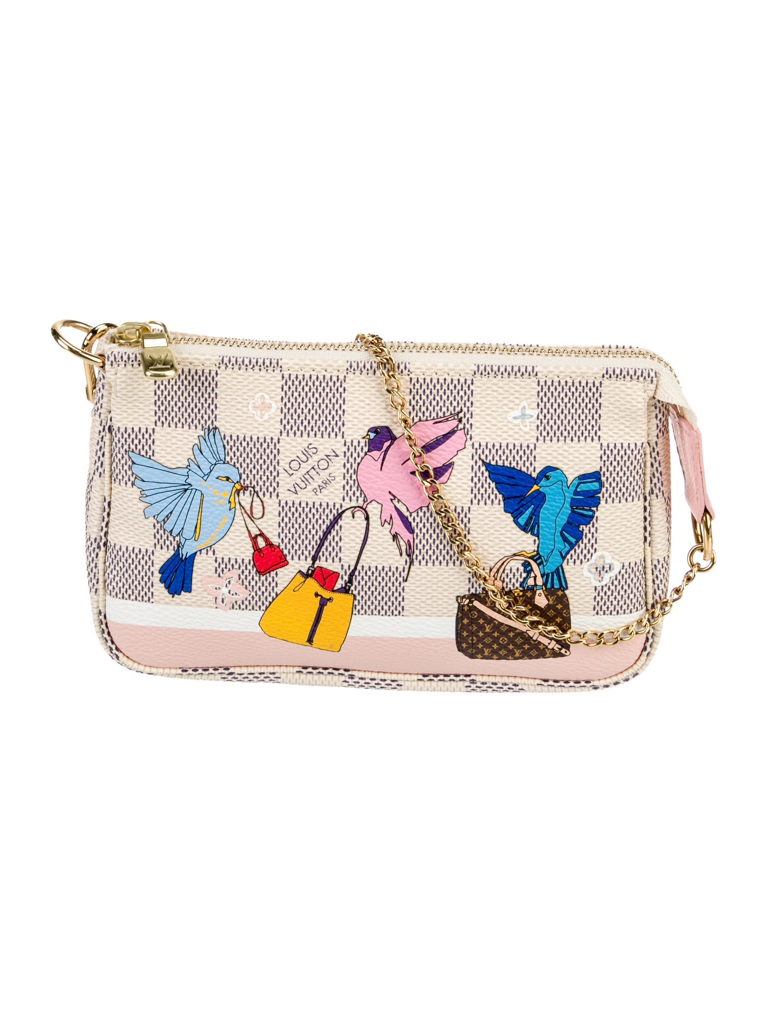 Louis Vuitton Damier Azur Pochette Accessoires Mini