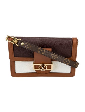 Louis Vuitton Coated Canvas Dauphine Wallet on Chain