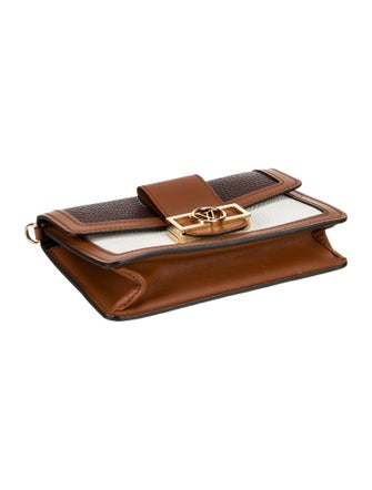 Louis Vuitton Coated Canvas Dauphine Wallet on Chain