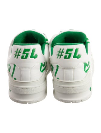 Louis Vuitton LV Trainer Green 'Recycled' Sneakers