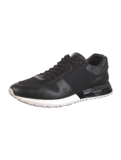 Louis Vuitton Monogram Pattern Leather Athletic Sneakers