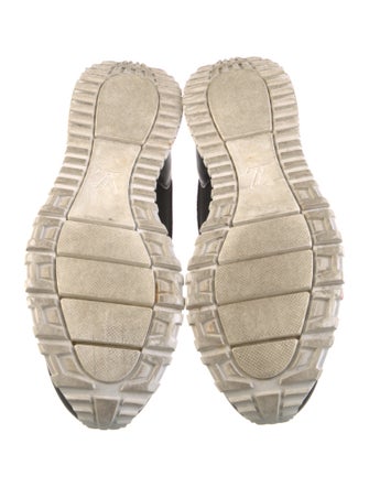 Louis Vuitton Monogram Pattern Leather Athletic Sneakers