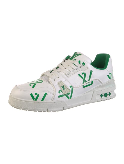 Louis Vuitton LV Trainer Green 'Recycled' Sneakers