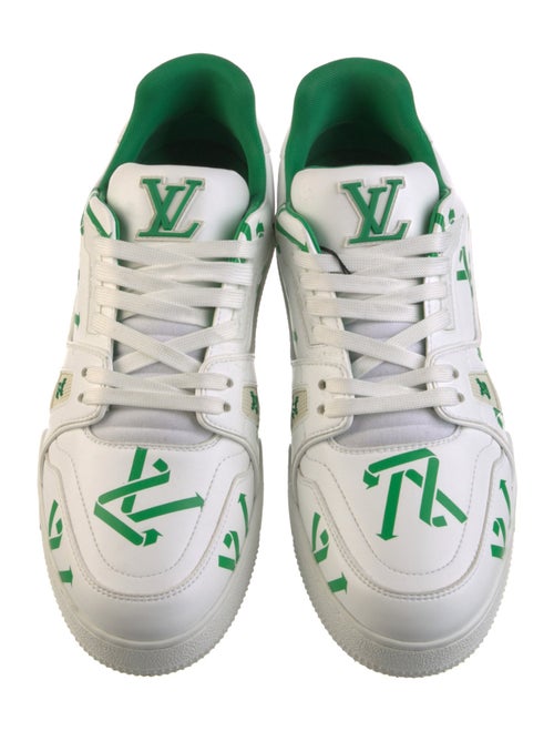 Louis Vuitton LV Trainer Green 'Recycled' Sneakers