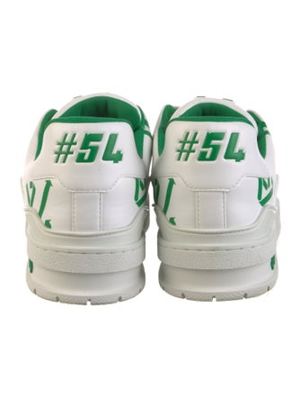 Louis Vuitton LV Trainer Green 'Recycled' Sneakers