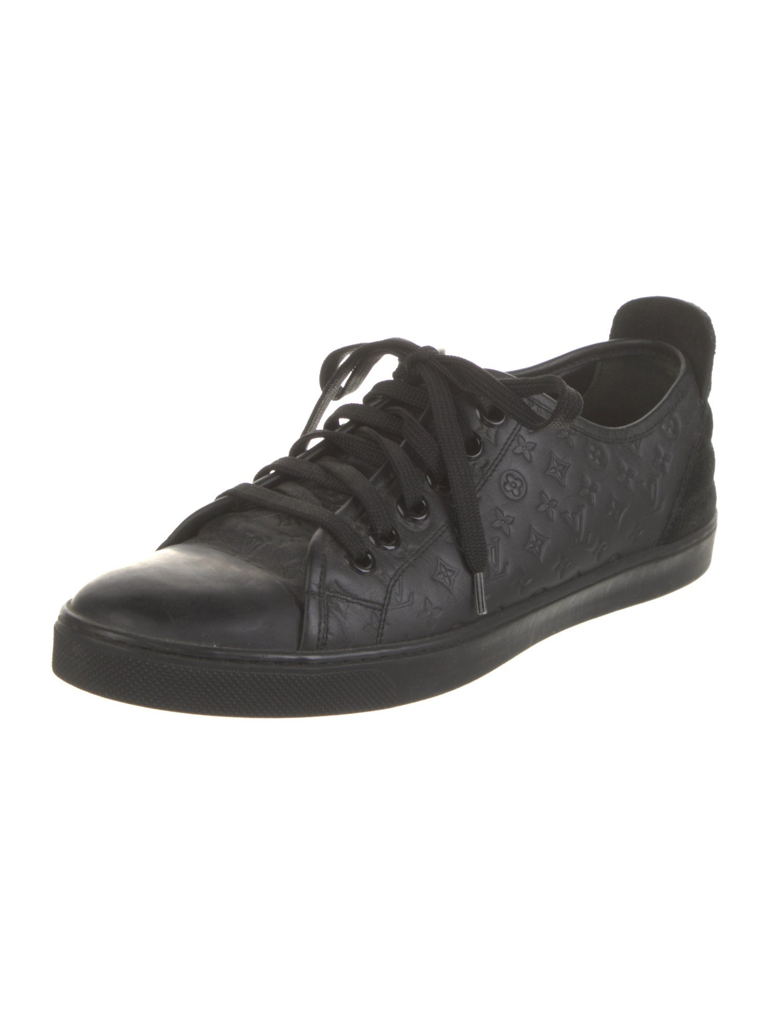 Louis Vuitton Monogram Pattern Leather Sneakers