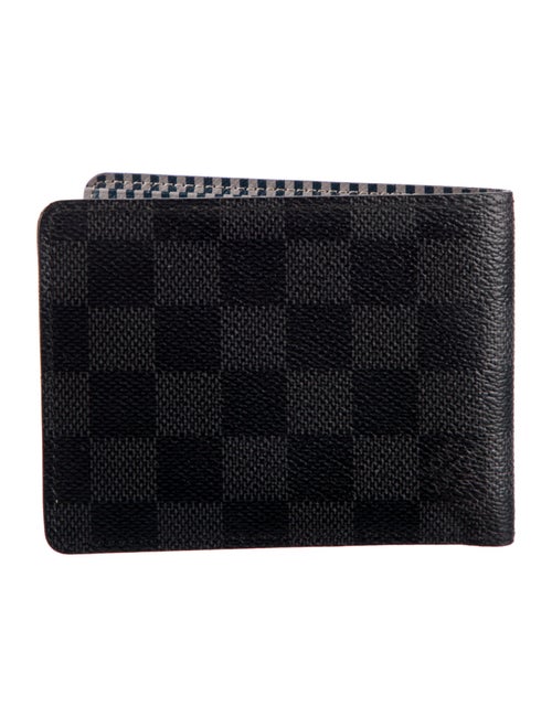 Louis Vuitton 2013 Damier Graphite Pattern Multiple Wallet