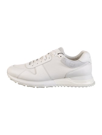 Louis Vuitton Mesh Mesh Accents Sneakers