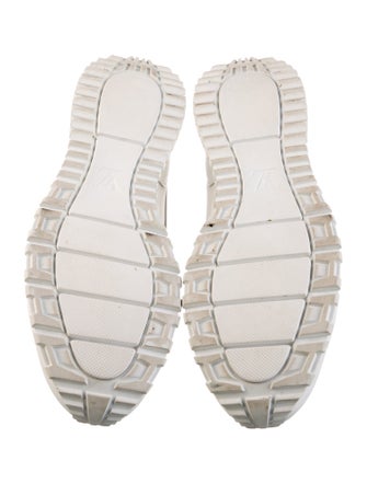 Louis Vuitton Mesh Mesh Accents Sneakers