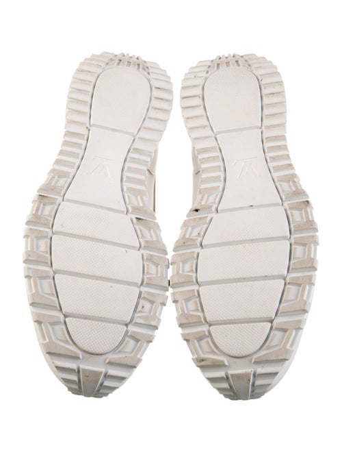 Louis Vuitton Mesh Mesh Accents Sneakers