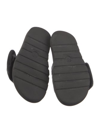 Louis Vuitton LV Monogram Leather Slides