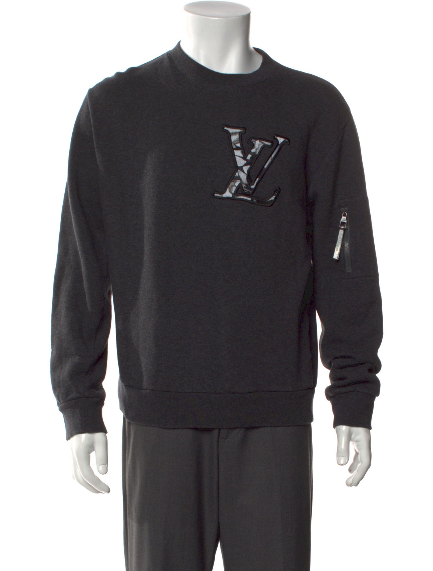 Louis Vuitton 2024 Signature Logo Sweatshirt