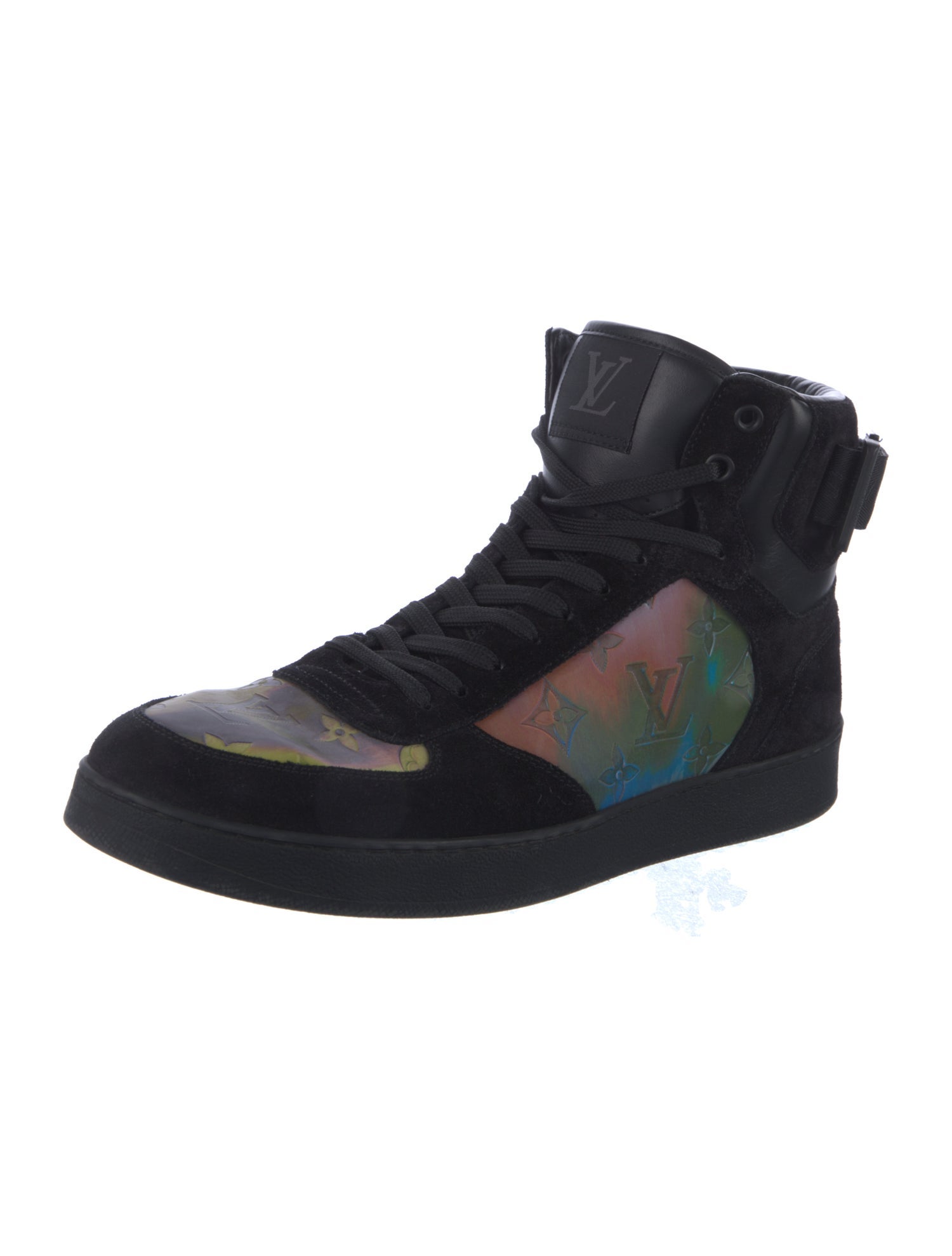 Louis Vuitton LV Monogram Suede Sneakers