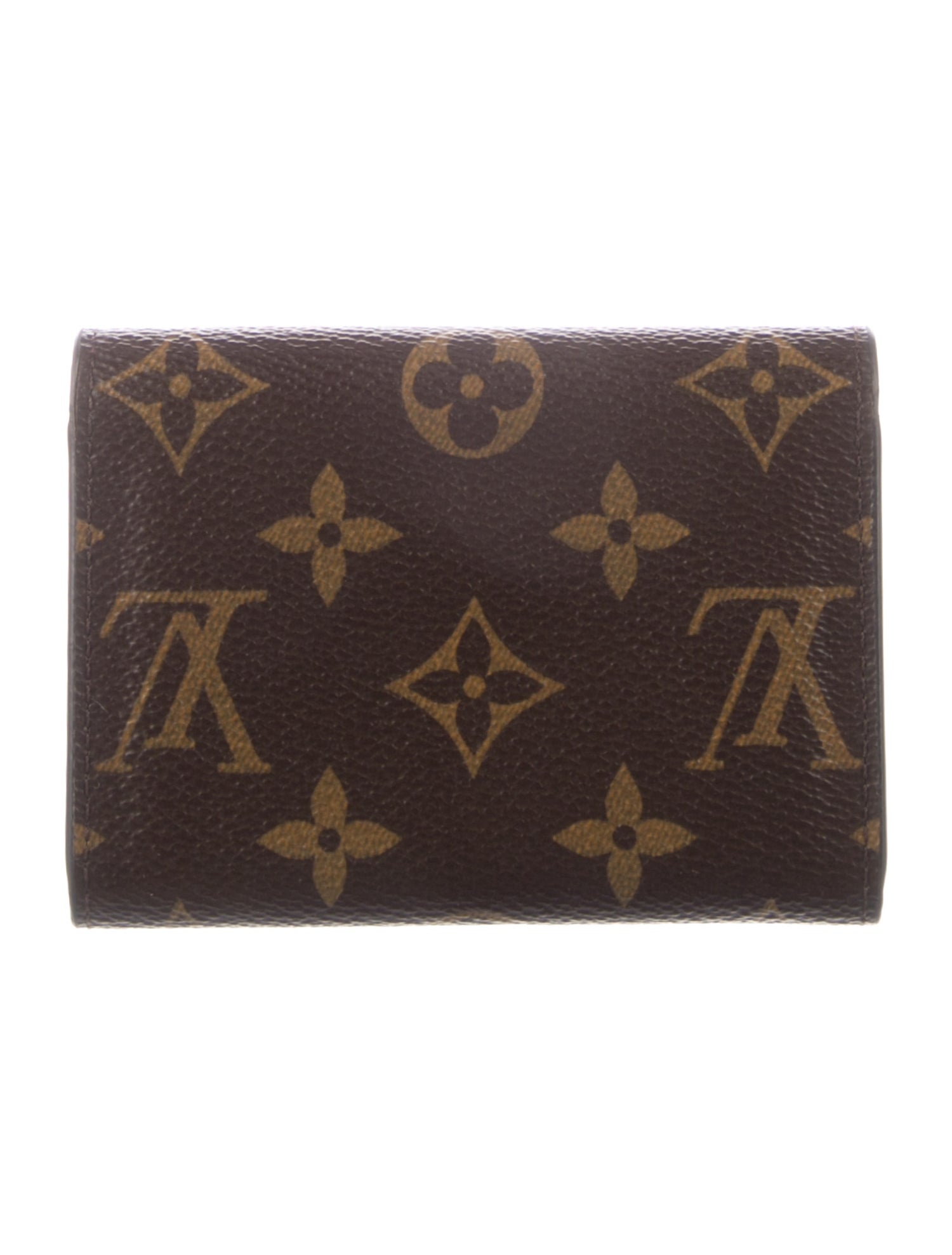 Louis Vuitton LV Monogram Coated Canvas Rosalie Coin Purse