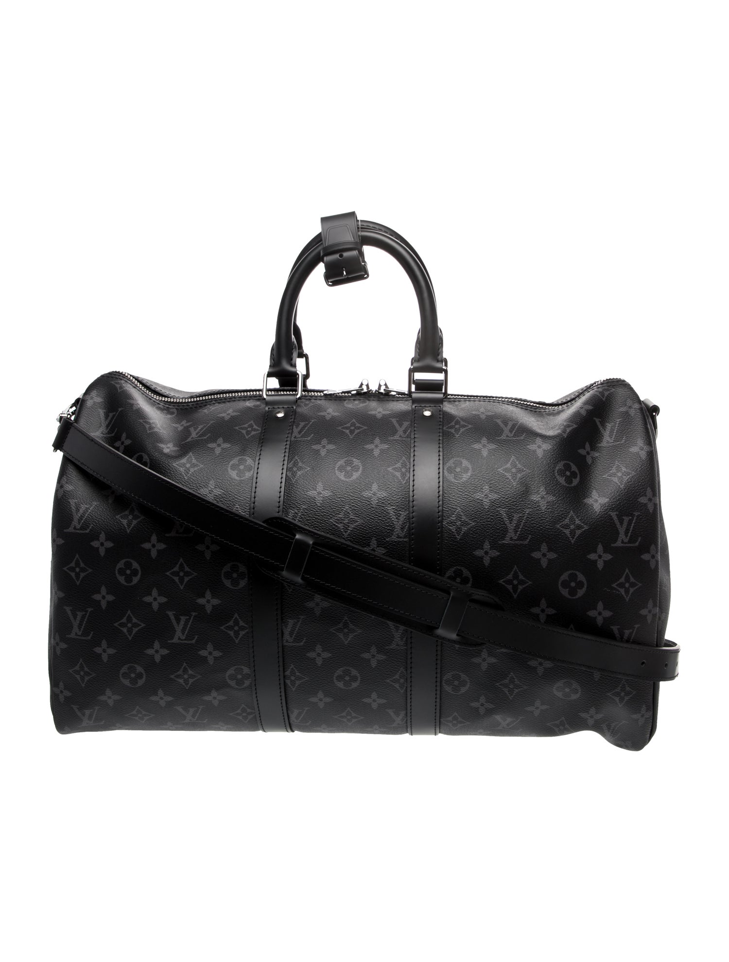 Louis Vuitton Monogram Eclipse Keepall Bandouliere 45