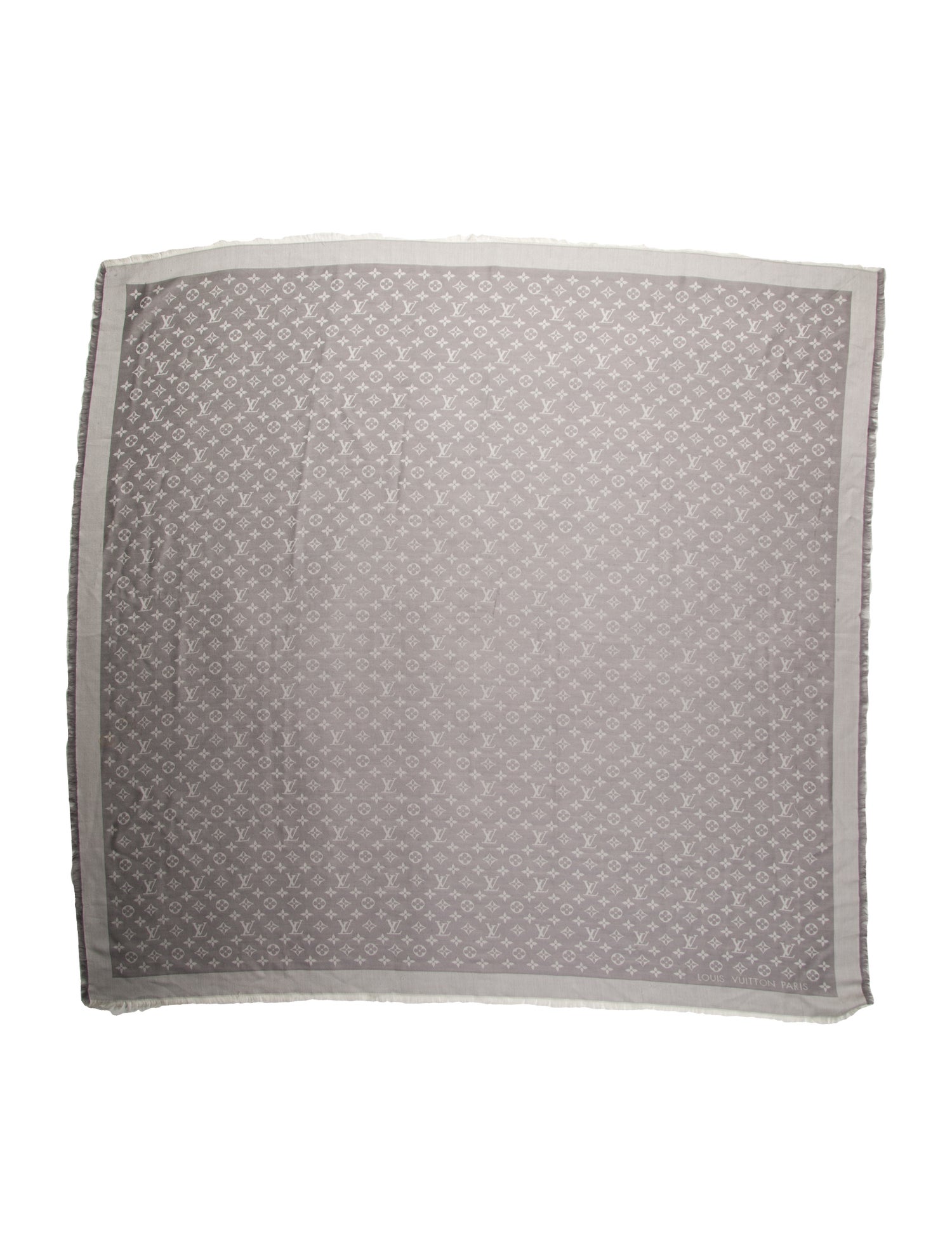 Louis Vuitton Denim Silk Shawl