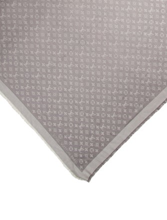 Louis Vuitton Denim Silk Shawl