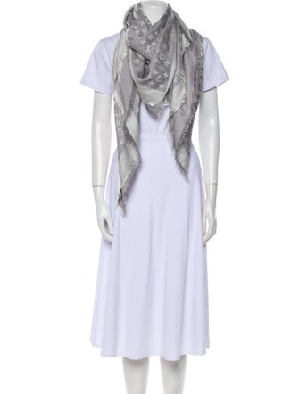 Louis Vuitton Denim Silk Shawl