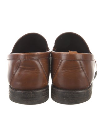 Louis Vuitton LV Monogram Leather Loafers