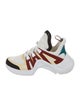 Louis Vuitton Mesh Colorblock Pattern Sneakers