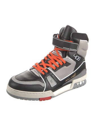 Louis Vuitton Monogram Pattern Leather Sneakers