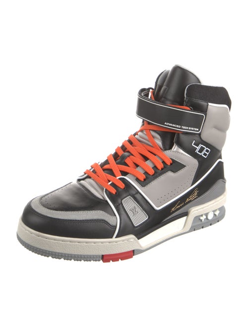 Louis Vuitton Monogram Pattern Leather Sneakers