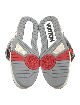 Louis Vuitton Monogram Pattern Leather Sneakers