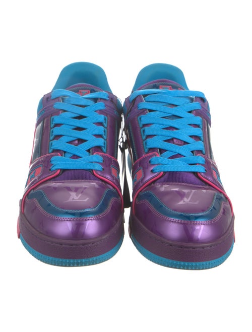 Louis Vuitton LV Monogram Patent Leather Sneakers