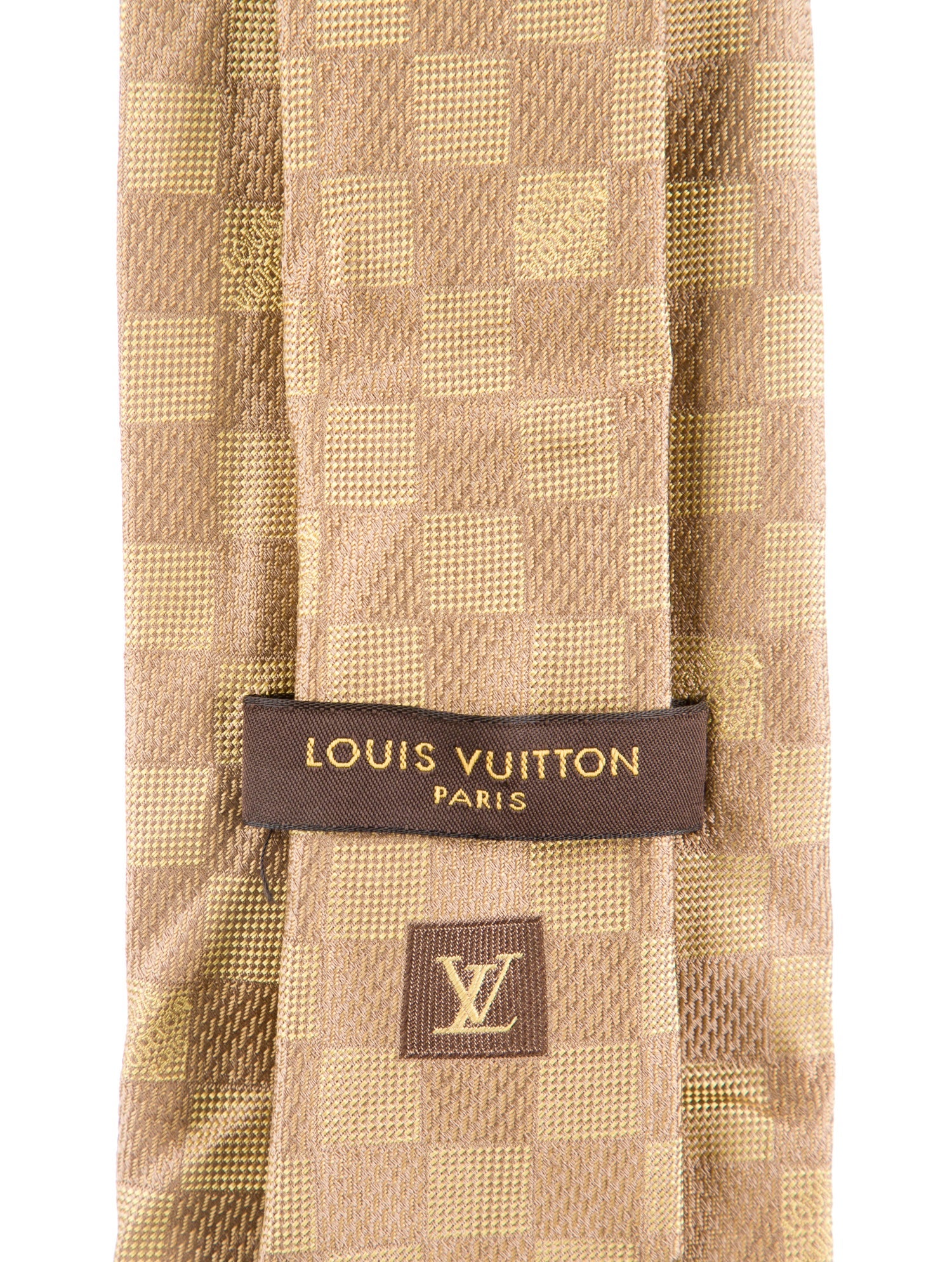 Louis Vuitton Silk Pattern Tie